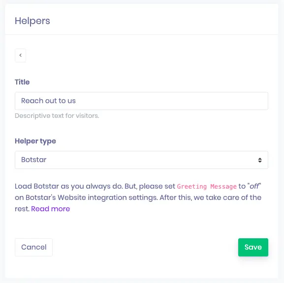 Adding BotStar