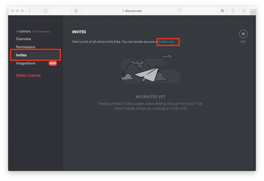Discord Settings