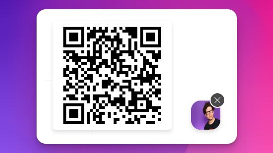 QR code example