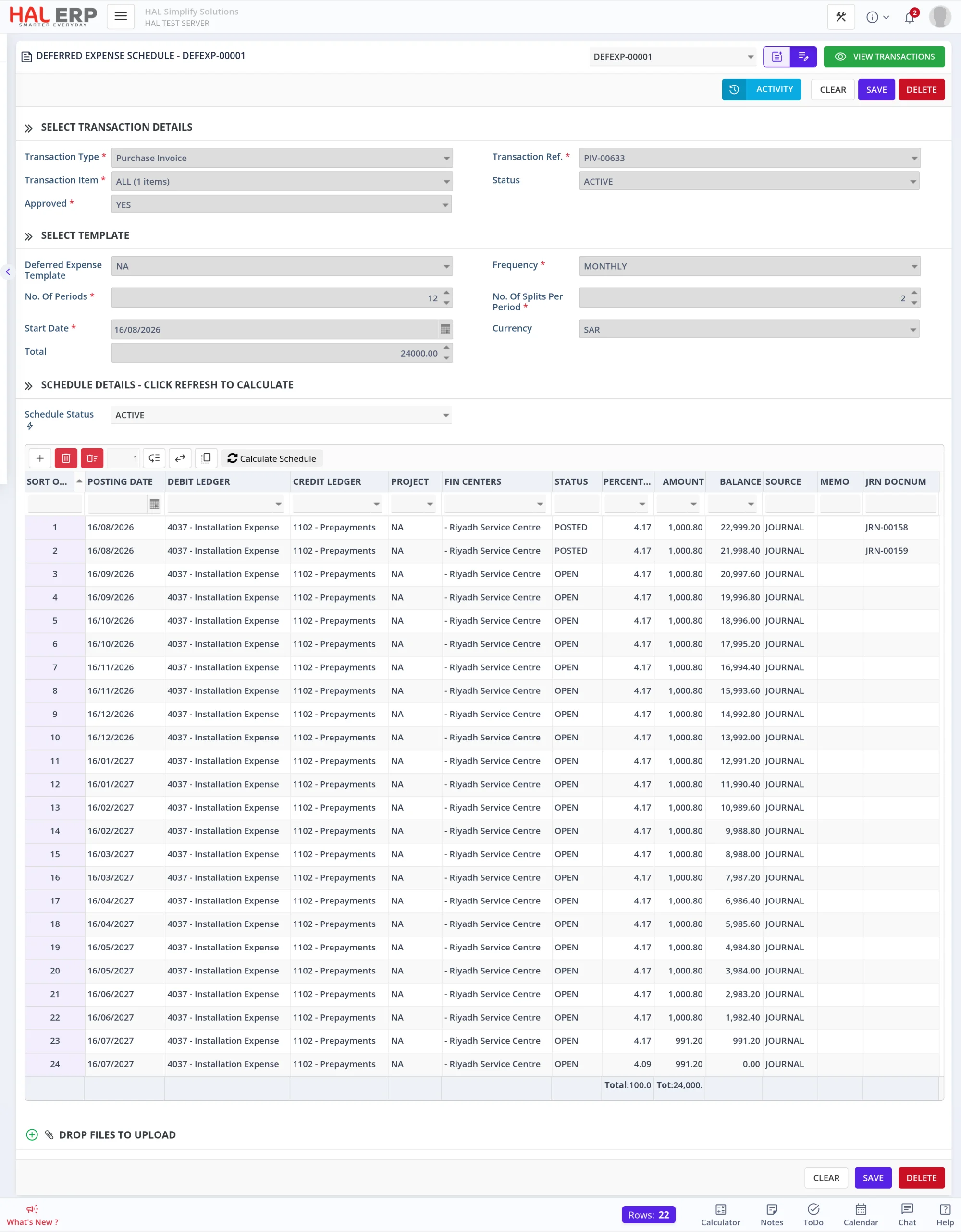 Deferred-Expense-Entry