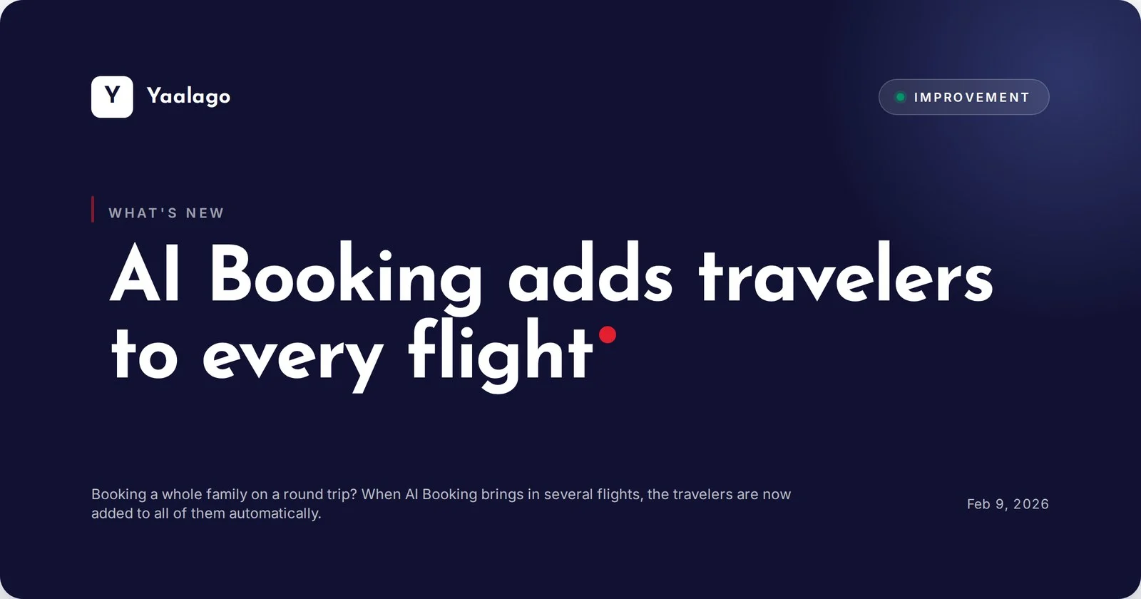 AI Booking adds travelers to every flight