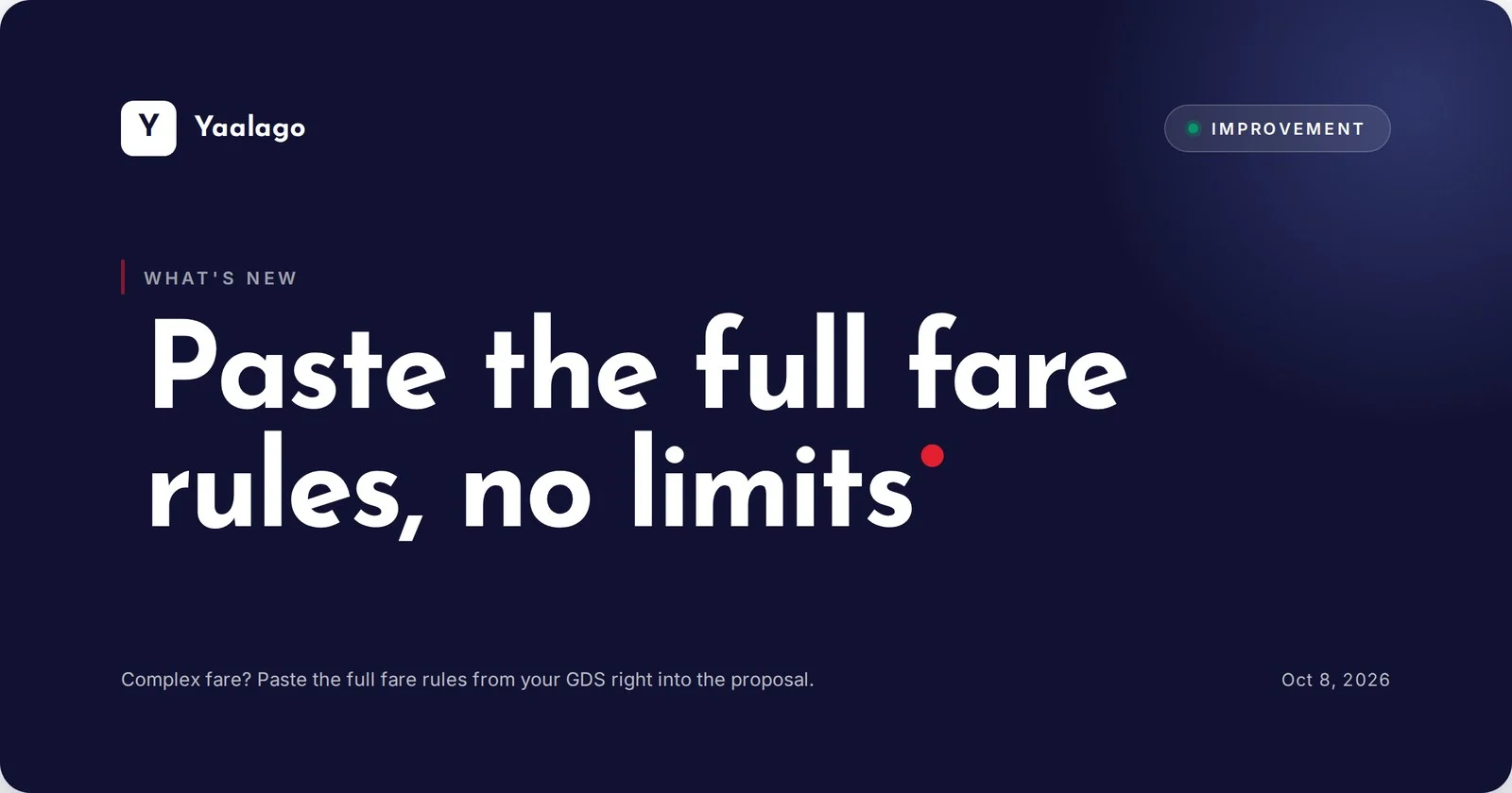Paste the full fare rules, no limits